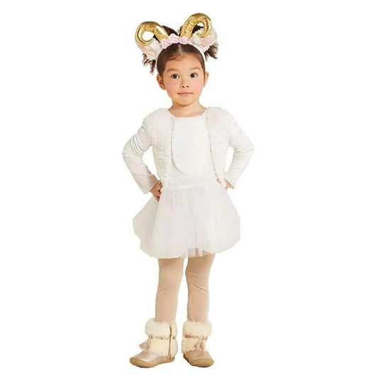 Kids Animal Costumes Lamb Sheep Cosplay Boys Girls Romper For Children Purim Carnival Party Wear 