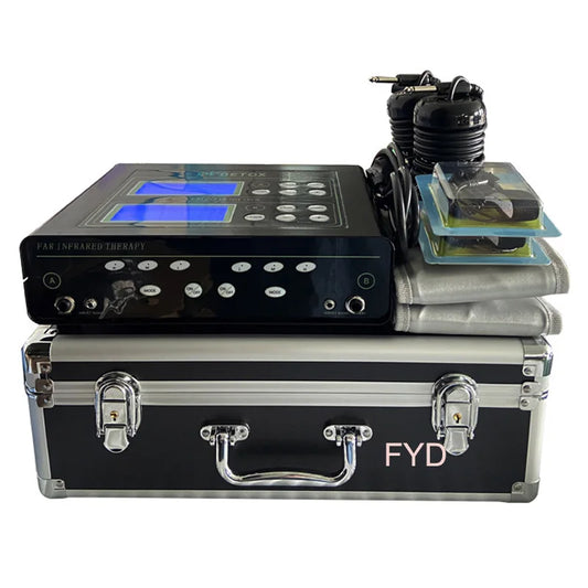 Dual System Ionic Foot Detox Machine Deep Cleanse Spa Detox Machine Relieves Fatigue Promote Blood Circulation Good Health Care
