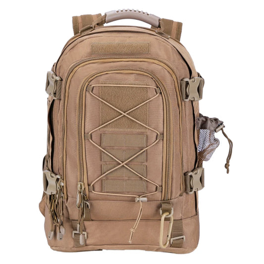 65L Outdoor Tactical Backpack Men's Outdoor Hiking Bag Large Capacity Military Army Bags Travelling Camping Rucksack