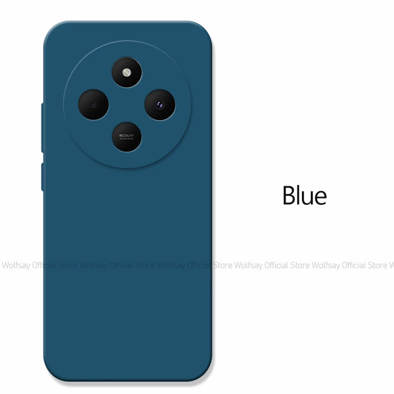 Funda para Xiaomi Redmi 14C 4G, carcasa de silicona líquida de lujo de TPU a prueba de golpes para Xiaomi Redmi 14C