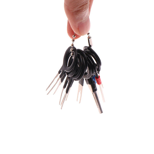 Car Terminal Removal Repair Hand Tools Electrical Wiring Crimp Connector Pin Extractor Kit