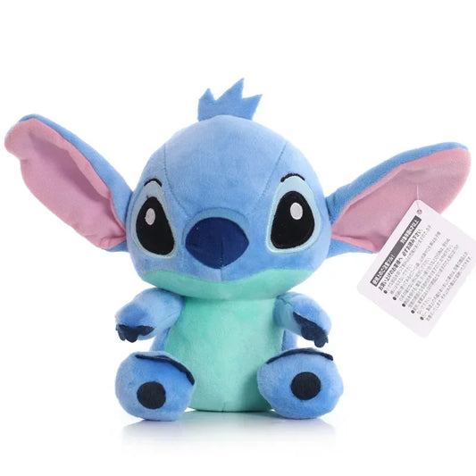 20cm Anime Stitch Plush Stuffed Kawaii Toys TV Series Same Style Role Pendant Doll Kids Birthday Gifts Couple Models