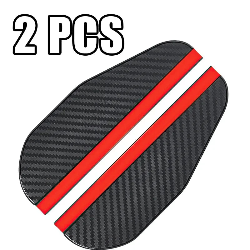 2 piezas de espejo retrovisor para coche, protector de lluvia, ceja, protector de nieve, visera solar, protector de parasol, pegatinas a prueba de lluvia