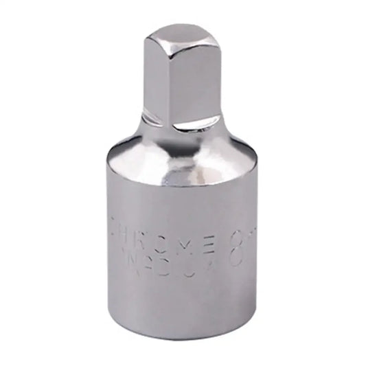 Square Oil Sump Dreno Plug Ferramenta Chave, Liga de Aço, Prata Parafuso soquete, Renault, Peugeot L8T3, 8mm