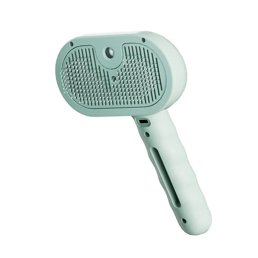 Dog Comb Pet Steam Massage Brush Safe Round Head Soft Teeth Spray Hair Removal Comb for Dogs and Cats Pet Grooming Accessories