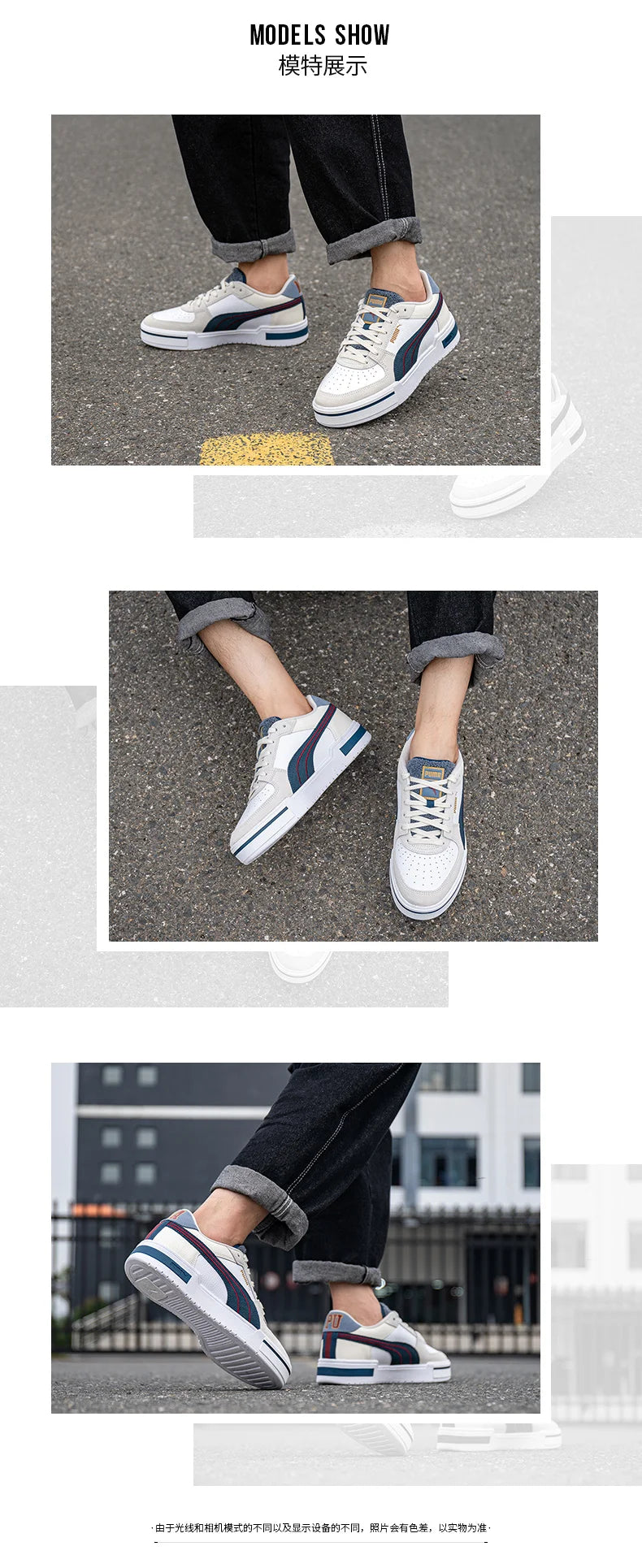Zapatillas deportivas para pareja PUMA, ligeras y resistentes al desgaste, zapatos casuales retro de moda.