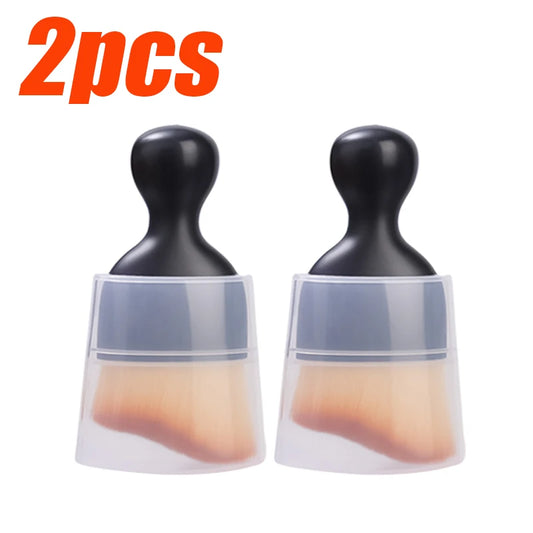 Soft car vent cleaning brush, with casing, car interior cleaning tool, artificial car crevice brush, car detailing