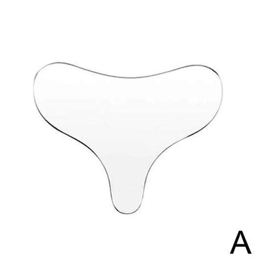 Reusable Anti-aging Silicone Invisible Chest Patch Self Adhesive Anti Wrinkle Facial Skin Lifting Patches Wrinkle Remover Strip