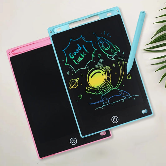 Tablet de Escrita e Desenho LCD de 8,5 Polegadas para Crianças (Meninos e Meninas) – Brinquedo Educativo Montessori, Lousa Mágica para Estudantes – Presente de Aniversário ou Natal