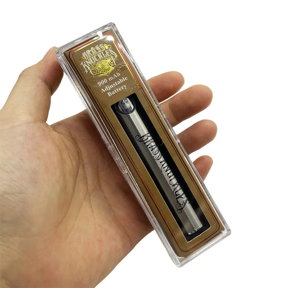 1Pcs 510 Thread BK Welding Heating Pen Repair Tools Brass Knuckles Preheat VV 900mAh Battery Electric Soldering Iron Pen