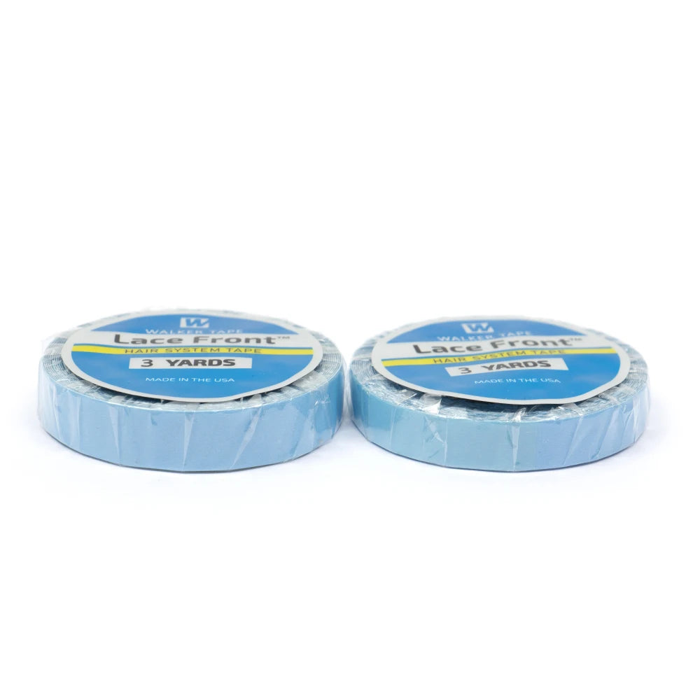 0.8/1cm * 3 jardas super cabelo azul fita adesiva dupla face sistema de cabelo fita para extensão de cabelo/peruca de renda/peruca masculina