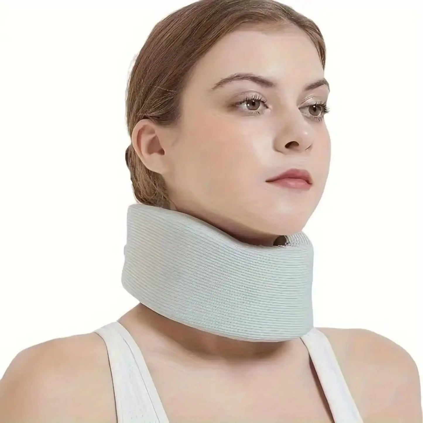 Neck Support Adjustable Neck Support Cervical Sponge Neck Protector for Sleep Relief Neck Pain Breathable Neck Support