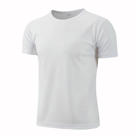 Men Women Quick Dry Short Sleeve Sport T-Shirt Gym Jerseys Fitness Shirt Trainer Running T-Shirt Teenager Breathable Sportswear