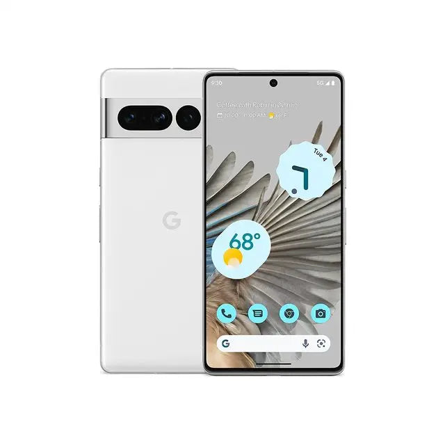 Smartphone Google Pixel 7 Pro 5G, 12 GB de RAM, 128 GB de ROM, pantalla OLED Google Tensor G2 de 6,7", 120 Hz, cámara triple de 50 MP, NFC, disponible.