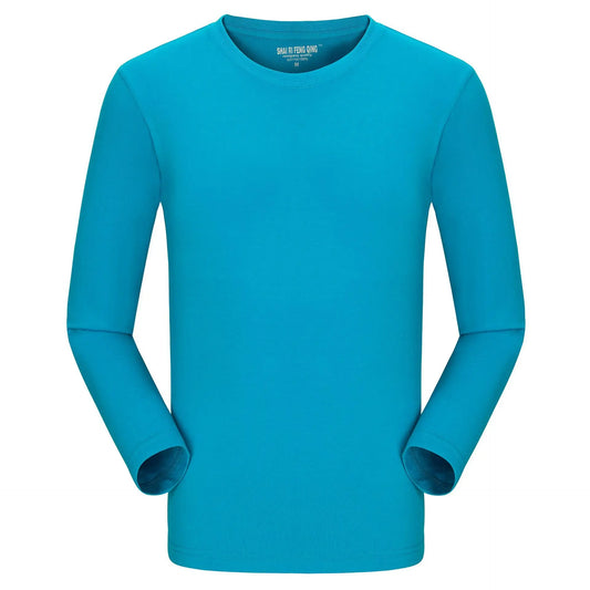 MRMT Brand New Men's T-Shirt 100% Cotton Tshirts Crew Neck Long Sleeve Men T Shirt Tops Tees for Male Pure Cotton Man Clothing