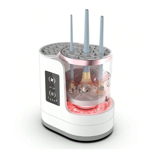 Valentine's Day gift, an exclusive electric makeup brush cleaner for women, a cleaning tool for makeup brushes and foundation.