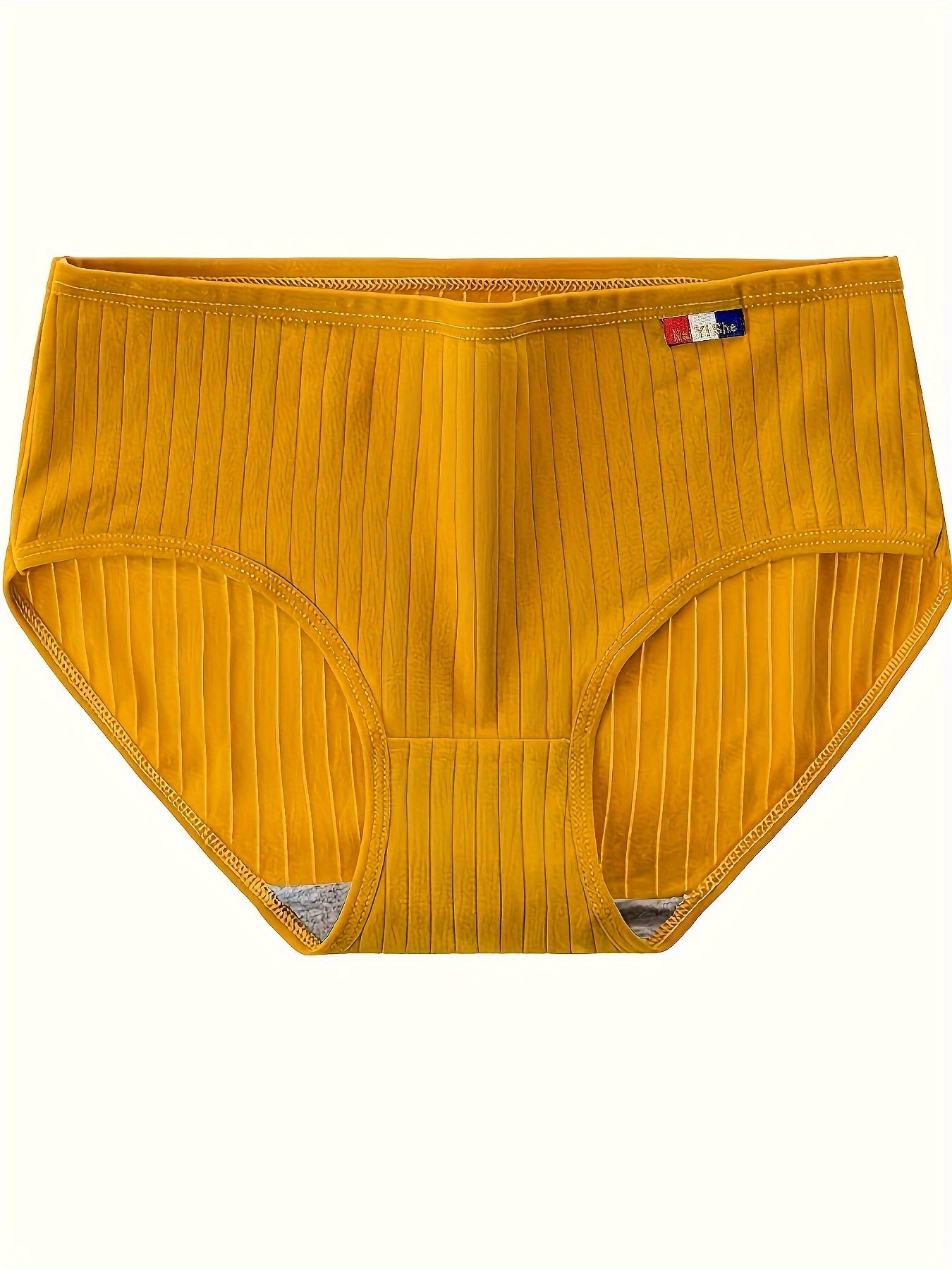 5 braguitas de bikini de algodón transpirables y cómodas para mujer, de tiro bajo y color liso, para uso informal.