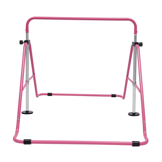 Adjustable Height Outdoor Fitness Training Equipment for Gymnastics, Featuring a Horizontal Bar, No Battery