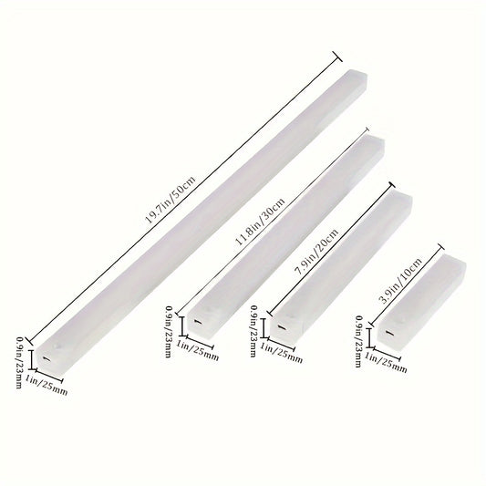 1pc LED Motion Sensor Cabinet Light, Counter Wardrobe Lighting, Wireless Magnetic USB Rechargeable Kitchen Night Light, Battery Powered Light For Instant Lighting, Dormitory Decor, Halloween Decor, Christmas Decor, Holiday Gi