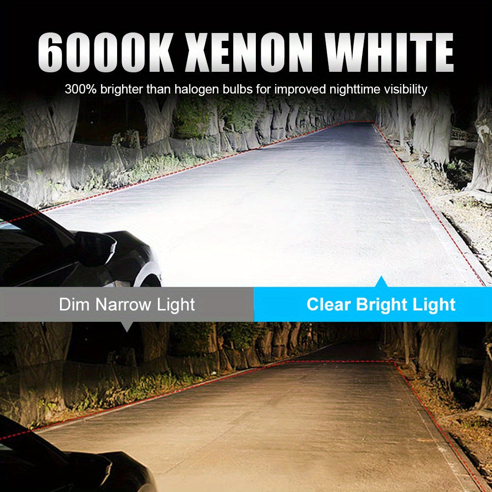 2 bombillas LED H7 para faros delanteros, chips CANbus 5530, 18000 lm, 60 W, 6000 K, blanco superbrillante, para coche, camión y motocicleta.