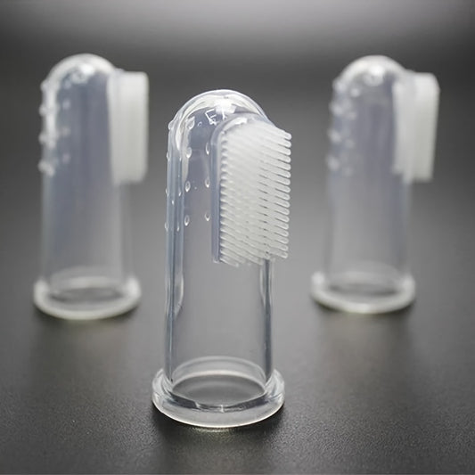 Cepillo de dientes de silicona ultrasuave y suave para perros y gatos (mejor valorado): herramienta eficaz para el cuidado dental, elimina la placa y el mal aliento, sostenible, sin pilas, regalo perfecto para Navidad o Halloween.