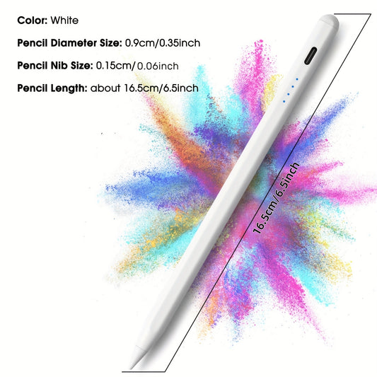 Active Stylus Pen - Palm Rejection, Tilt Sensitivity, Magnetic, Fast Charging - for iPad 2018-2024, for iPad 9/10/11, for iPad Pro, for iPad Air, for iPad Mini Devices