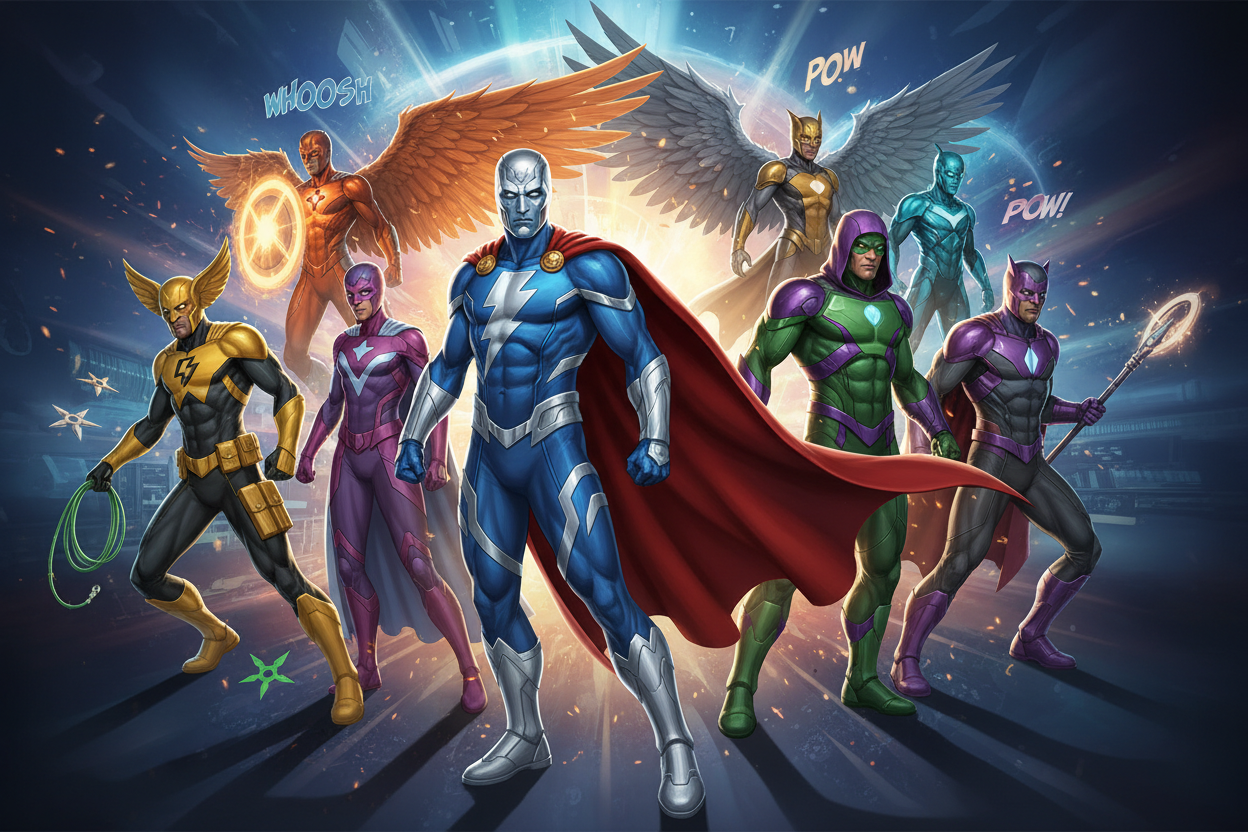 Fantasia de Super Heróis