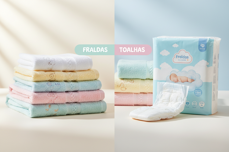 Fraldas e Toalhas