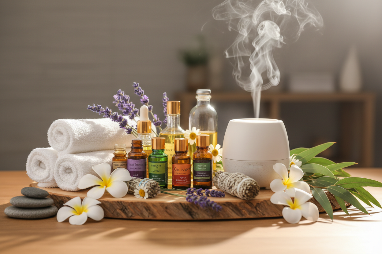 Aromaterapia e Óleos Essenciais