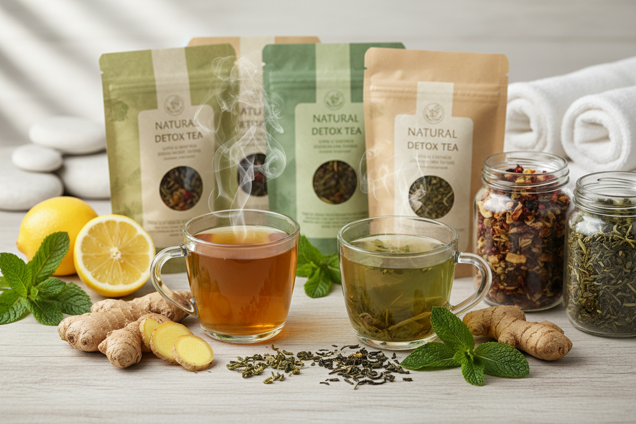 Chas e Produtos Detox