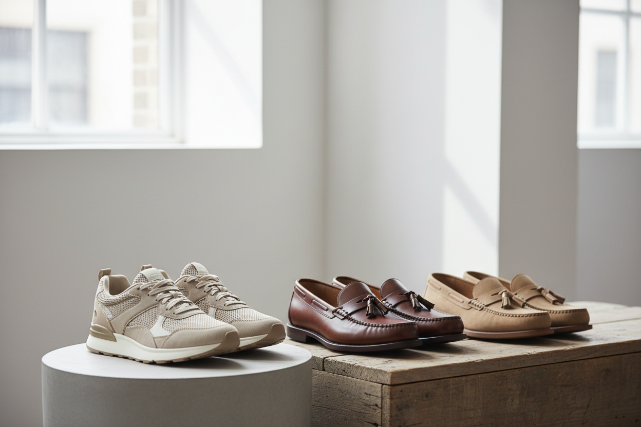 Sapatilhas e Mocassins