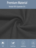 4pcs Combination Modal Men's Long Boxer Briefs