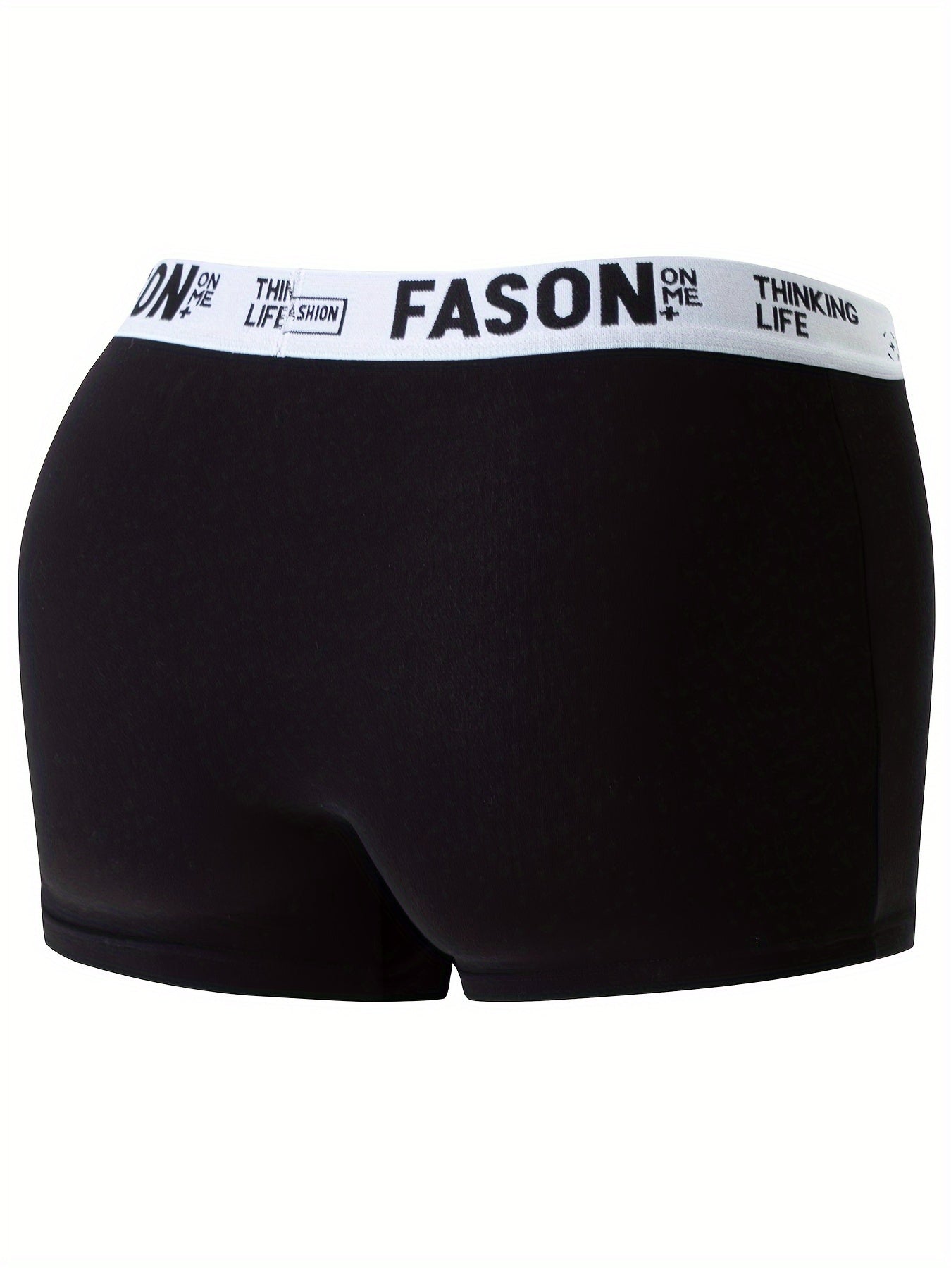 10pcs Men's Breathable Boxer Briefs - Comfort Stretch, Solid Color, Casual &amp; Sporty Underwear