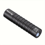 Mini linterna LED UV AloneFire: luz negra dual de 365 nm/395 nm, recargable por USB, linterna de bolsillo de alto brillo para tinta invisible, esmalte de uñas, manchas de mascotas y más.