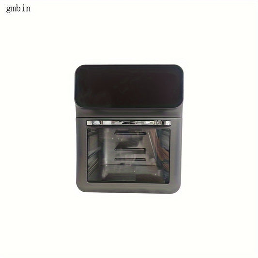 1pc Gmbin Electric Air Fryer Oven, 9L Large Capacity, 1350W Power, ABS Material, 220-240V European Standard Plug, Intelligent Multifunctional Fryer with Visible Cooking Window, No Deep Frying Required