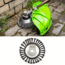 Heavy-Duty Steel Wire Trimmer Head - Ideal for Efficient Garden & Lawn Care, Metal Construction