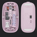 Wireless Mouse, Dual-Mode Mouse, Rechargeable Mouse, Low-Power And Long Battery Life, Comfortable Touch, Ergonomic Design, Streamlined Curved Surface Design Closely Attached To The Palm, Suitable For Gaming, Office And Entert