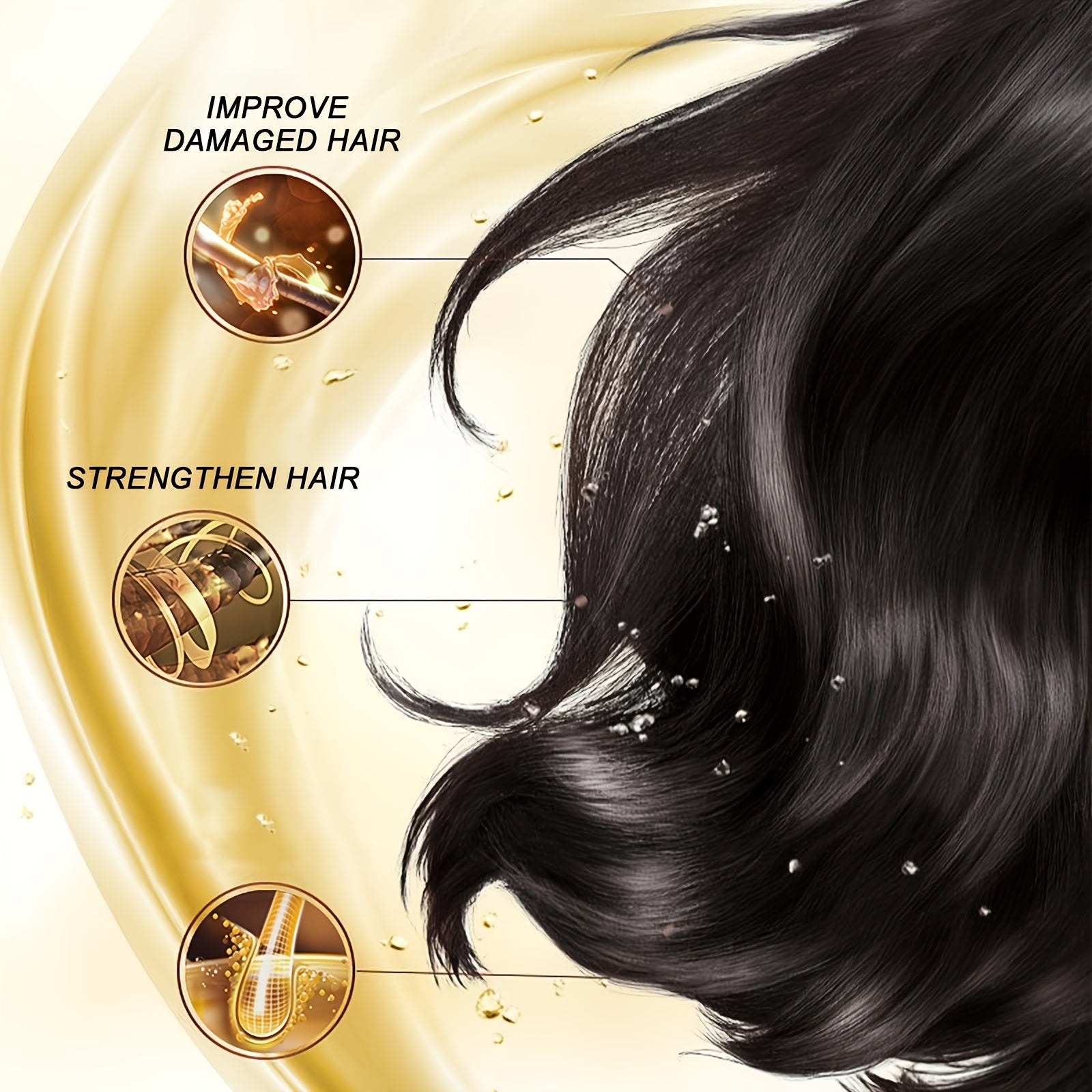 Rosemary Hair Oil for Fuller, Shiny Locks - Moisturizing & Strengthening Formula for Dry, Damaged Hair