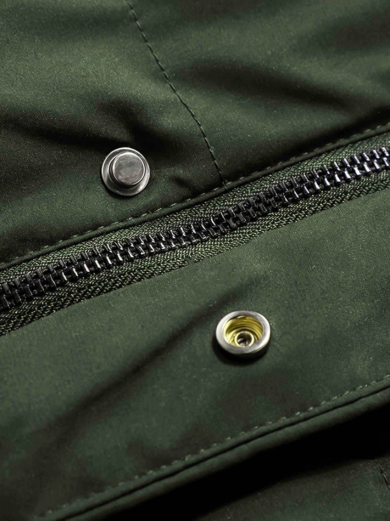 Men'S Solid Color Jacket, Comfy Warm Trendy Winter Cold-Proof Outwear As Gift