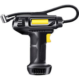Ultra-Fast 120W Portable Air Compressor & Tire Inflator - Cordless, USB Rechargeable with Digital Pressure Gauge & Light, Ideal for Cars, Motorcycles, Bicycles & Balls