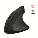 Ratón inalámbrico vertical para juegos, ratón USB para ordenador, ratón ergonómico vertical de escritorio para PC, portátil, oficina y hogar.