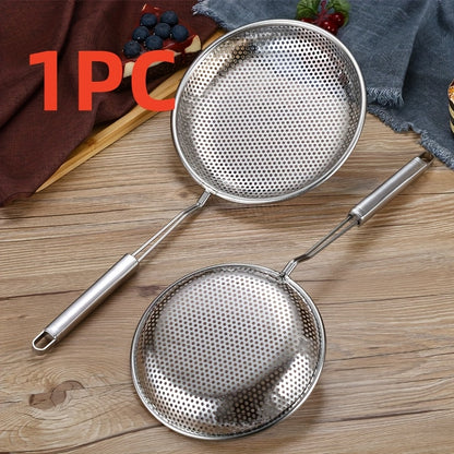 Stainless Steel Kitchen Utensil Set - Durable, Multi-Size Slotted Spoons for Draining & Cooking - Perfect for RVs