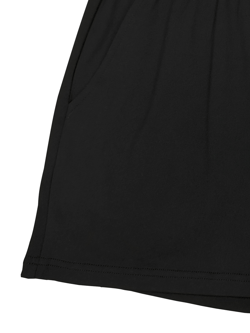 2pcs Women'S Plus Size Casual Outfit - Heart Print Short Sleeve T-Shirt & Pocketed Shorts, Stretchy Waistband, Crew Neck, Soft Fabric, Perfect for Spring/Summer