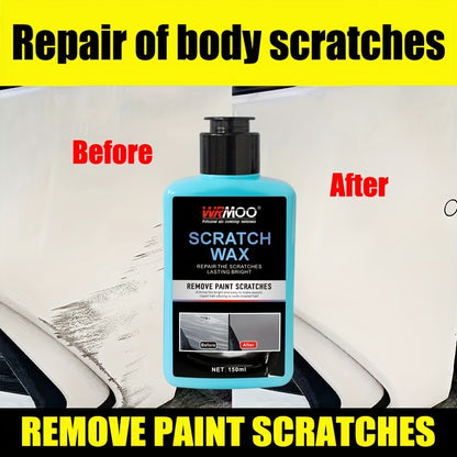 WRMOO Scratch Wax for Car Paint Restoration - Quick Repair & Gloss Enhancer, Scratch & Swirl Remover for All Paint Colors, Long-Lasting Shine, Easy Application - 150ml