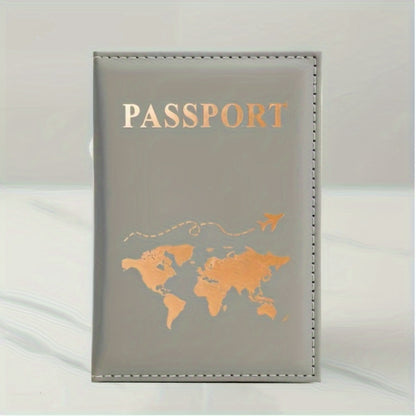 1pc Passport Cover And Travel Wallet Secure Organizer For Documents And Cards