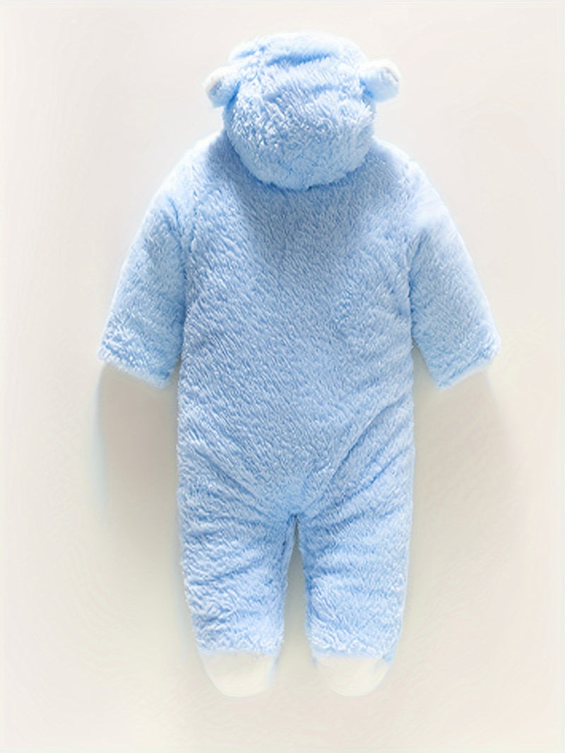 Abrigos de invierno unisex para bebés, mono con capucha para recién nacidos, monos de nieve, aptos para uso en interiores y exteriores.