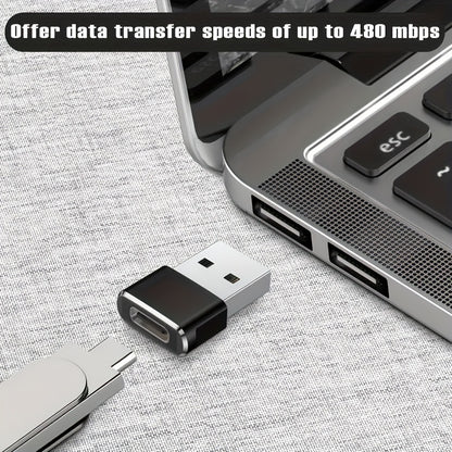 Adaptador USB C hembra a USB A macho, convertidor de cable cargador tipo C a USB A para IWatch 7 AirPods, MacBook, iPhone 11 12 13 14 Pro Max, iPad Mini 6, Samsung Galaxy S20 S21 S22.