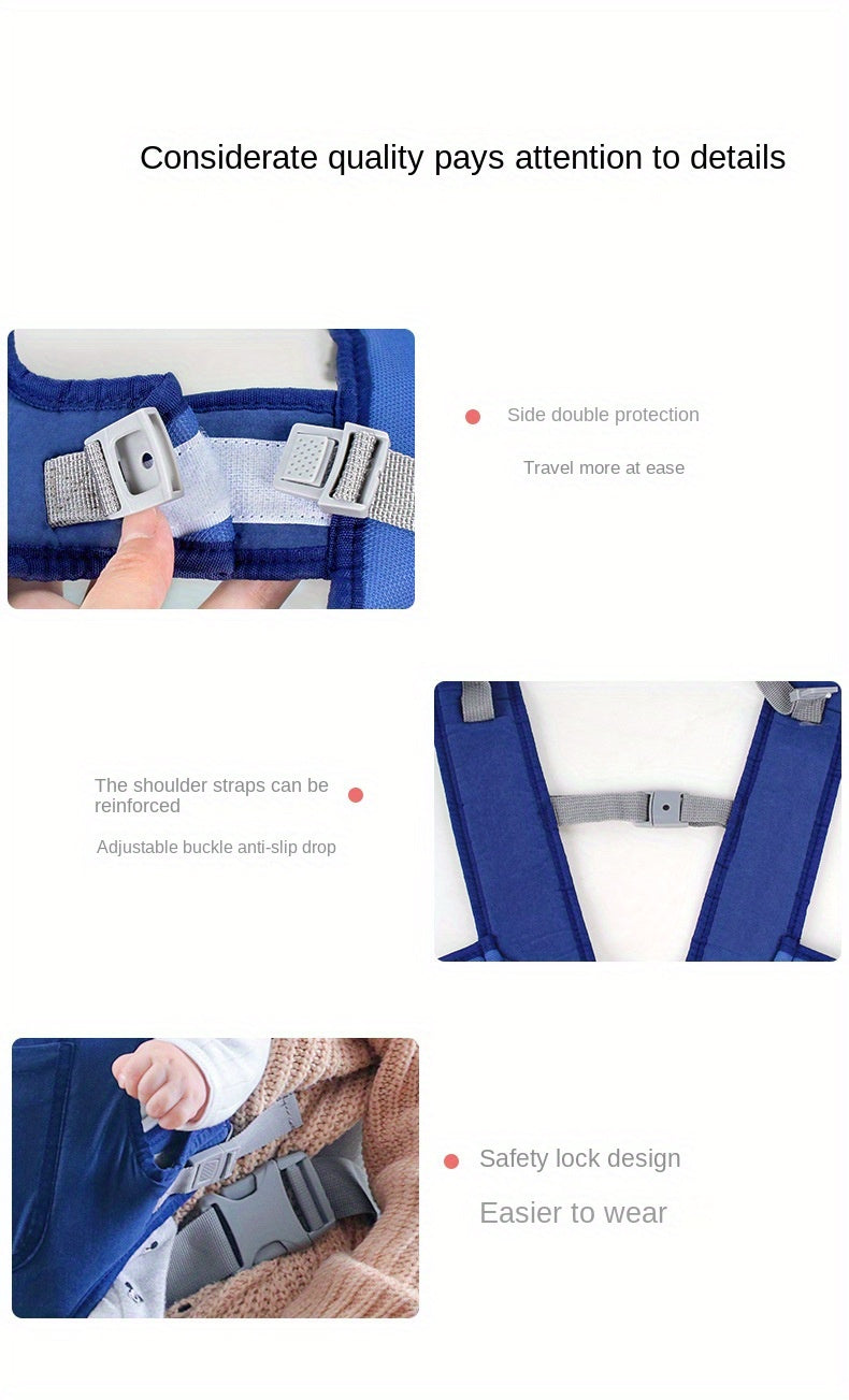 Portabebés ergonómico: portabebés multifuncional delantero y trasero para recién nacidos. Perfecto para mayor comodidad y conveniencia. Regalo para Navidad, Halloween y Acción de Gracias.