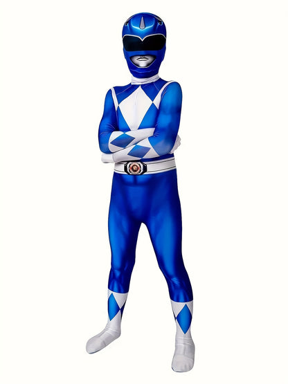 Body de personaje de dibujos animados para niño, mono azul para disfrazarse de Halloween o carnaval, disfraz infantil para fiestas y actuaciones.