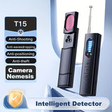 2024 Advanced Privacy Protection Device - Ultimate Anti-Spy Hidden Camera Detector, Prevents Surveillance & Wireless Signal Detection, Real-Time Alerts for Home, Office, or Hotel - Portable with LED Indicator, Battery/USB Pow